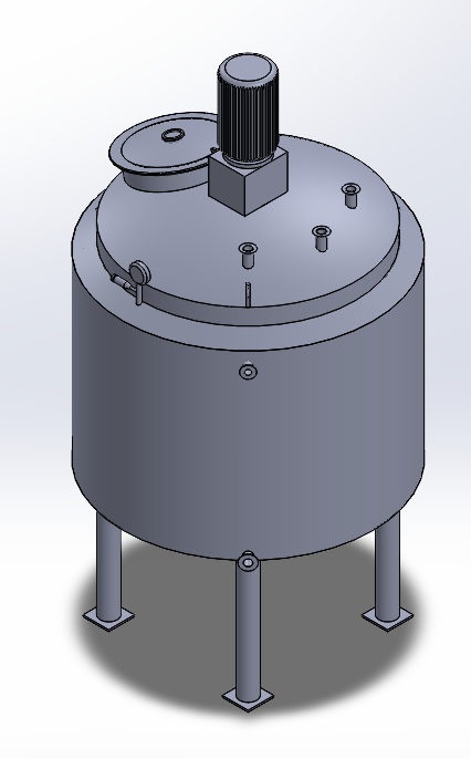 Ribbon Blender Mixer